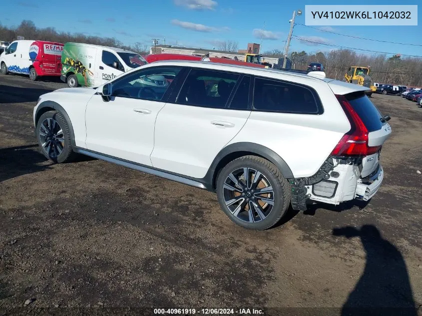Auction sale of the 2020 Volvo V60 Cross Country , vin: YV4102WK6L1042032, lot number: 40961919