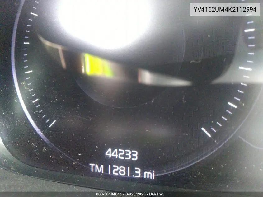 Auction sale of the 2019 Volvo XC40 , vin: YV4162UM4K2112994, lot number: 36104611