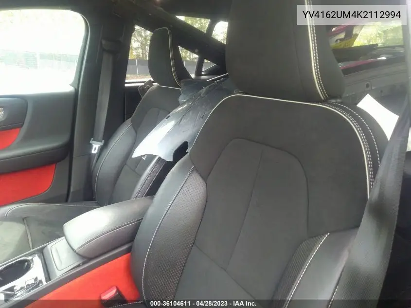 Auction sale of the 2019 Volvo XC40 , vin: YV4162UM4K2112994, lot number: 36104611