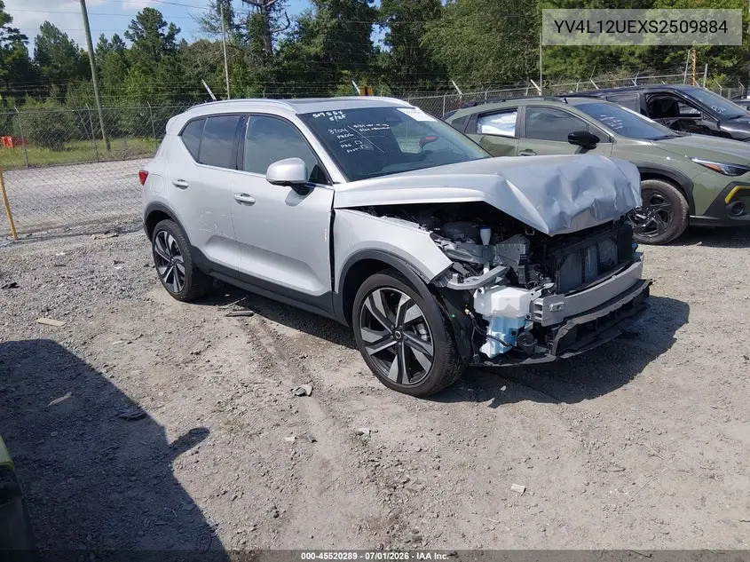 Auction sale of the 2025 Volvo XC40 , vin: YV4L12UEXS2509884, lot number: 45520289