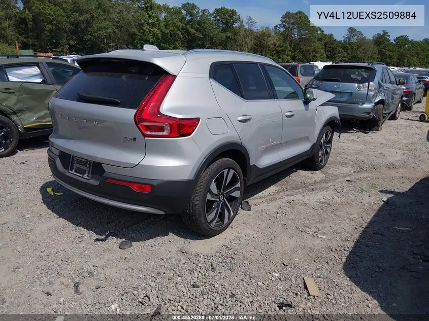 Auction sale of the 2025 Volvo XC40 , vin: YV4L12UEXS2509884, lot number: 45520289
