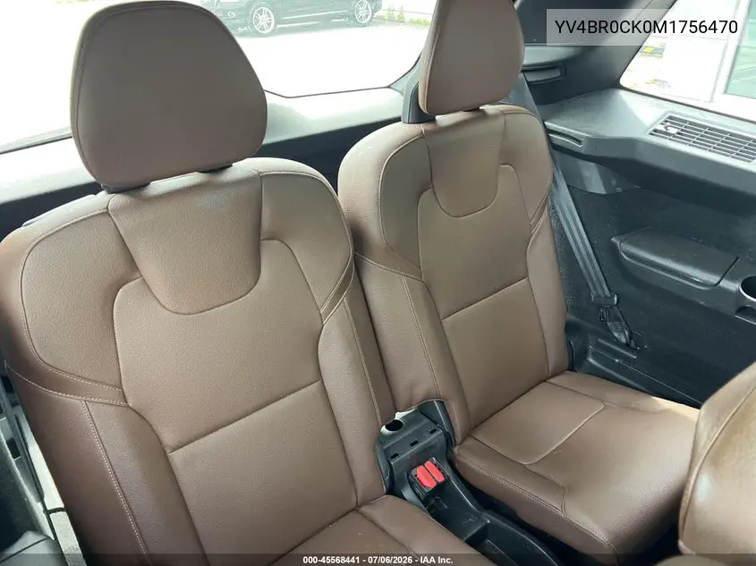 Auction sale of the 2021 Volvo XC90 , vin: YV4BR0CK0M1756470, lot number: 45568441